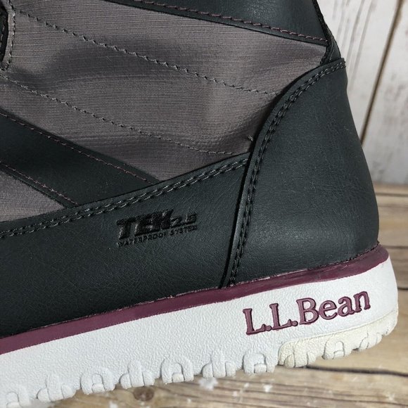 L.L. Bean Tek 2.5 Waterproof Ultralight Insulated Boots Womens Size 10 Outdoors - Picture 9 of 12